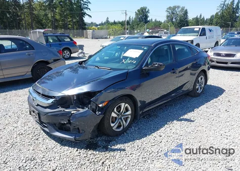 2016 Honda Civic Lx из США, поврежденный, VIN 19XFC2F59GE203969